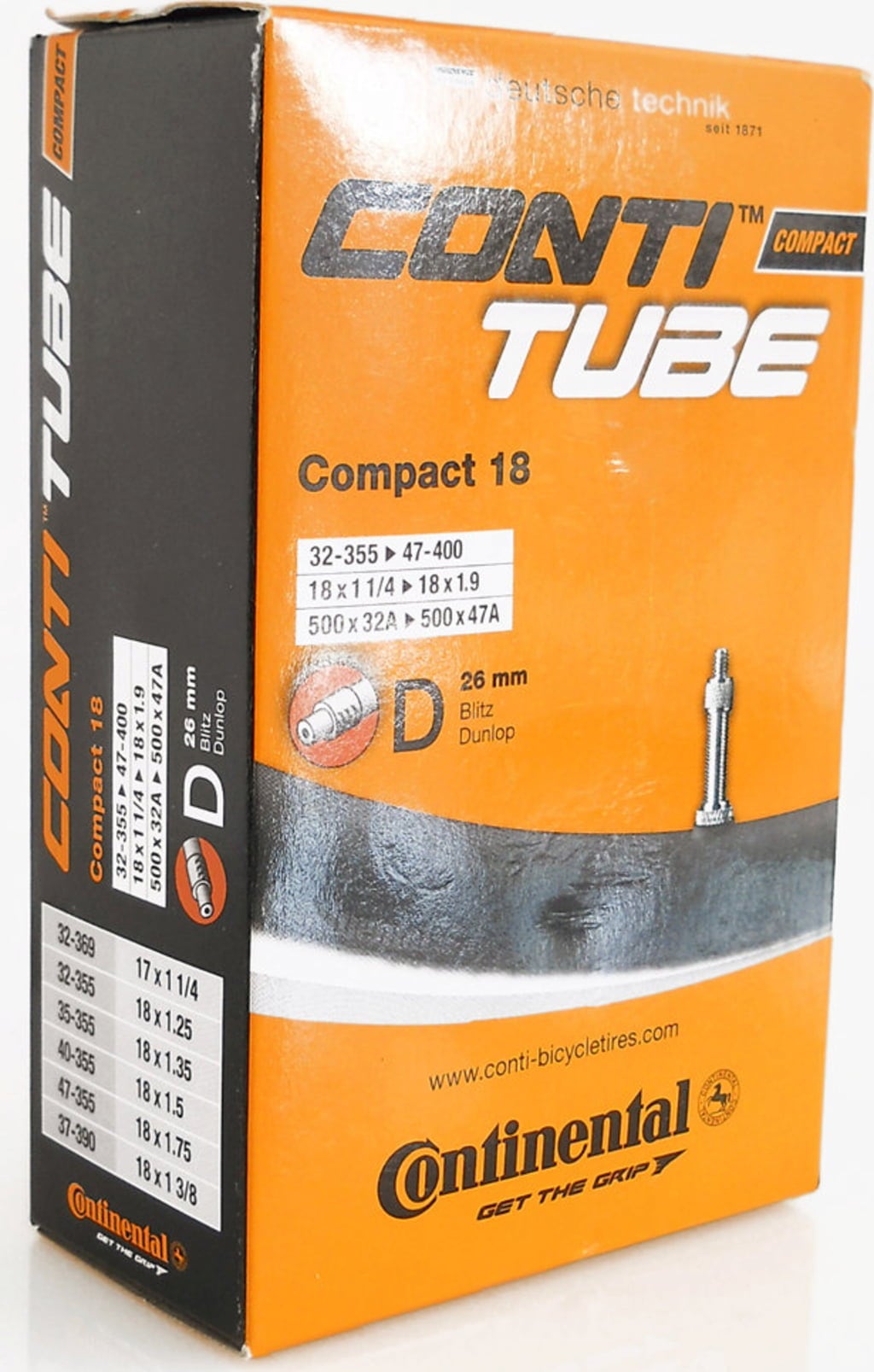 CONTINENTAL Compact 18 Schlauch