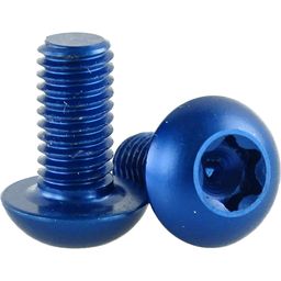 CYCLEPOWER Alu-Bremsscheibenschrauben - blau