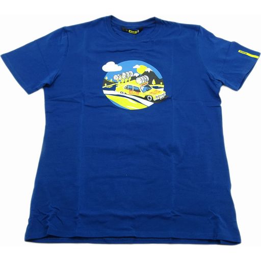 MAVIC SSC Yellow Car T-Shirt blau