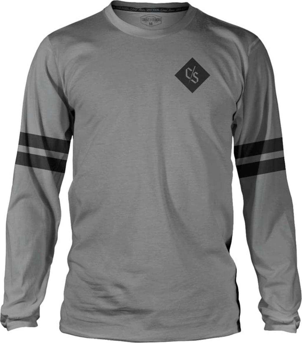 LOOSE RIDERS Langarmtrikot Heritage Grau