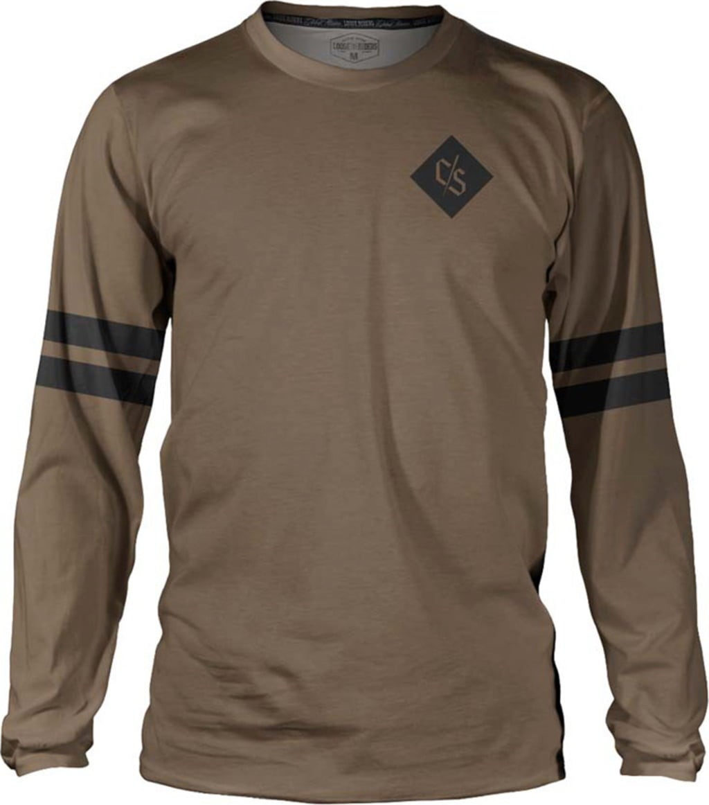 LOOSE RIDERS Langarmtrikot Heritage Braun