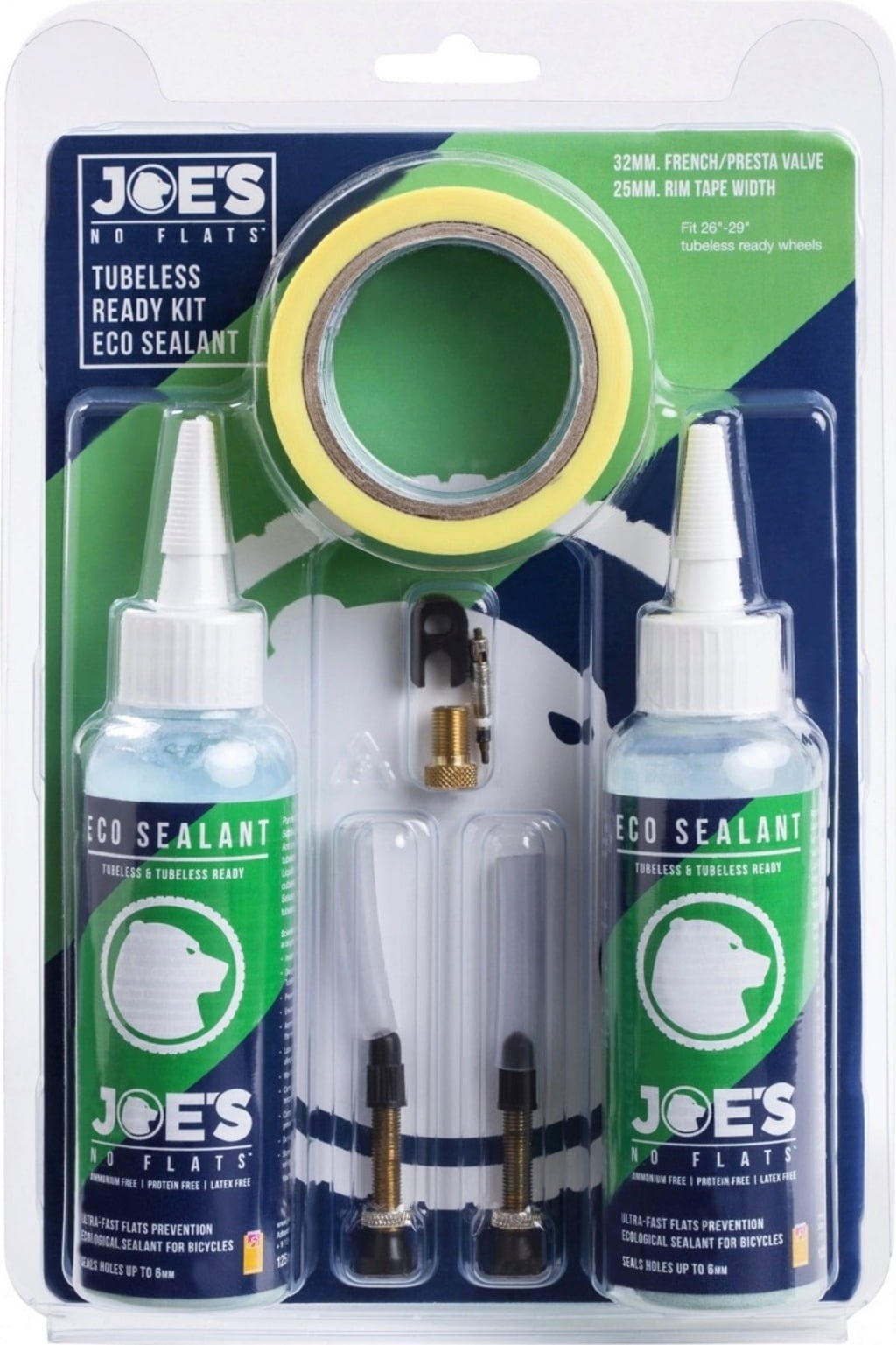 Tubeless Ready Kit - Eco Sealant (48mm Ventil)