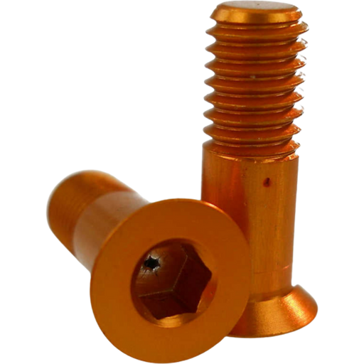 CYCLEPOWER Alu-Schalträdchenschraube 15.5mm - orange