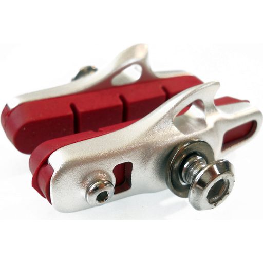 ALLIGATOR Cartridge Bremsschuhe RR/SH light/matt - silber/rot