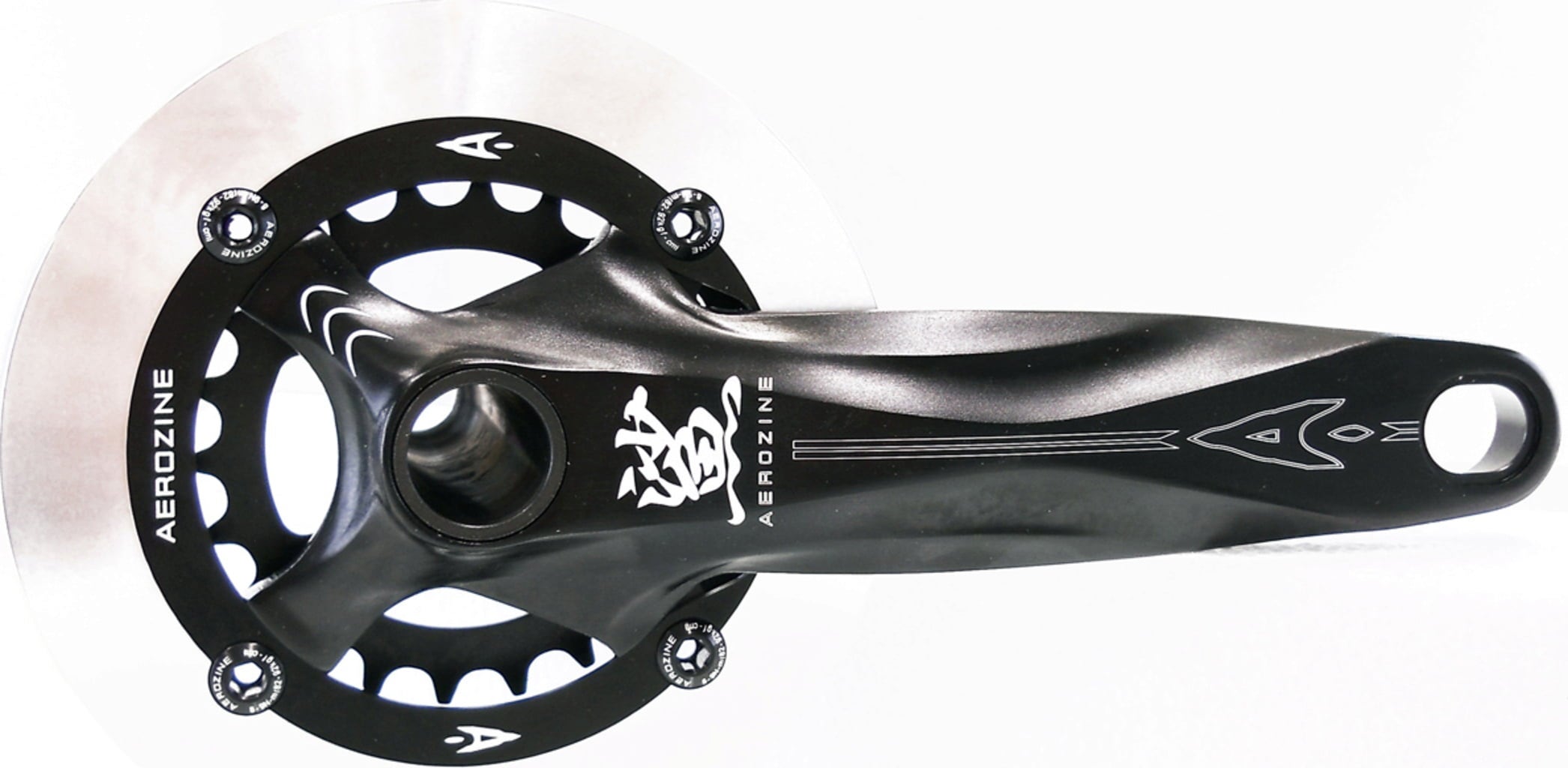 AEROZINE X-11-7N-A2G Kurbel lang/schwarz